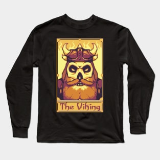 Funny Tarot Card - The Viking Long Sleeve T-Shirt